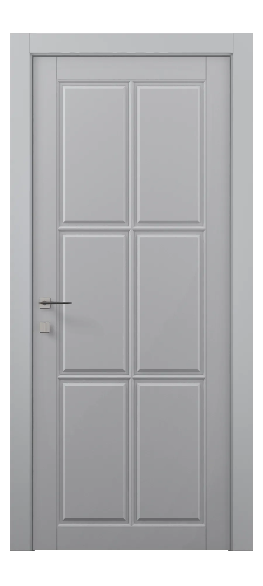 Interior door Oxford 2 soft velvet grey
