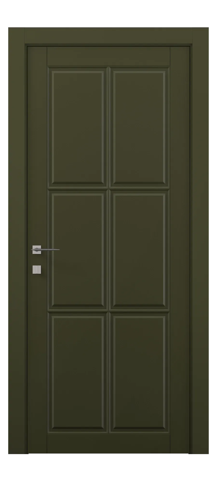  Бөлмеаралық есік Oxford 2 софт зәйтүн (жоғарыдан)