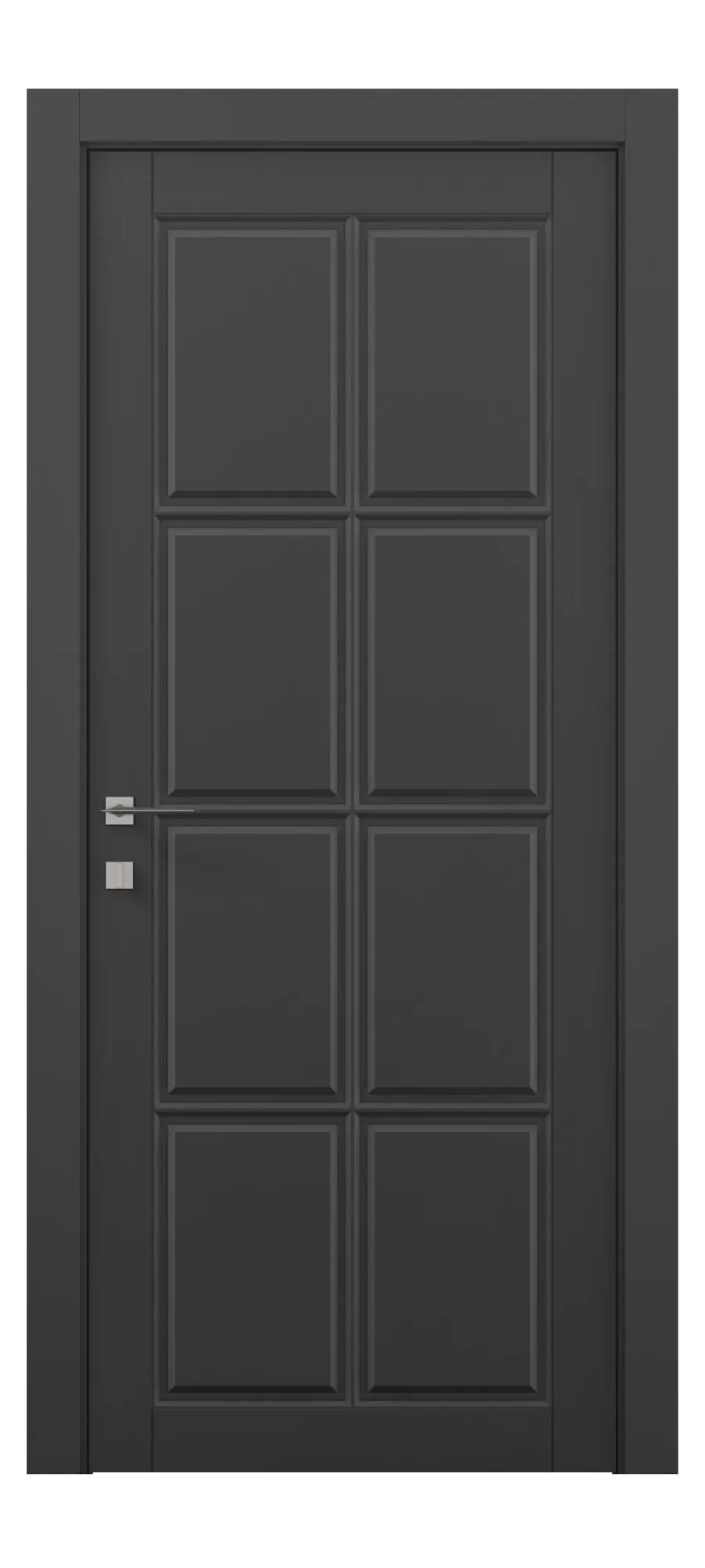 Interior door Oxford 3 soft graphite