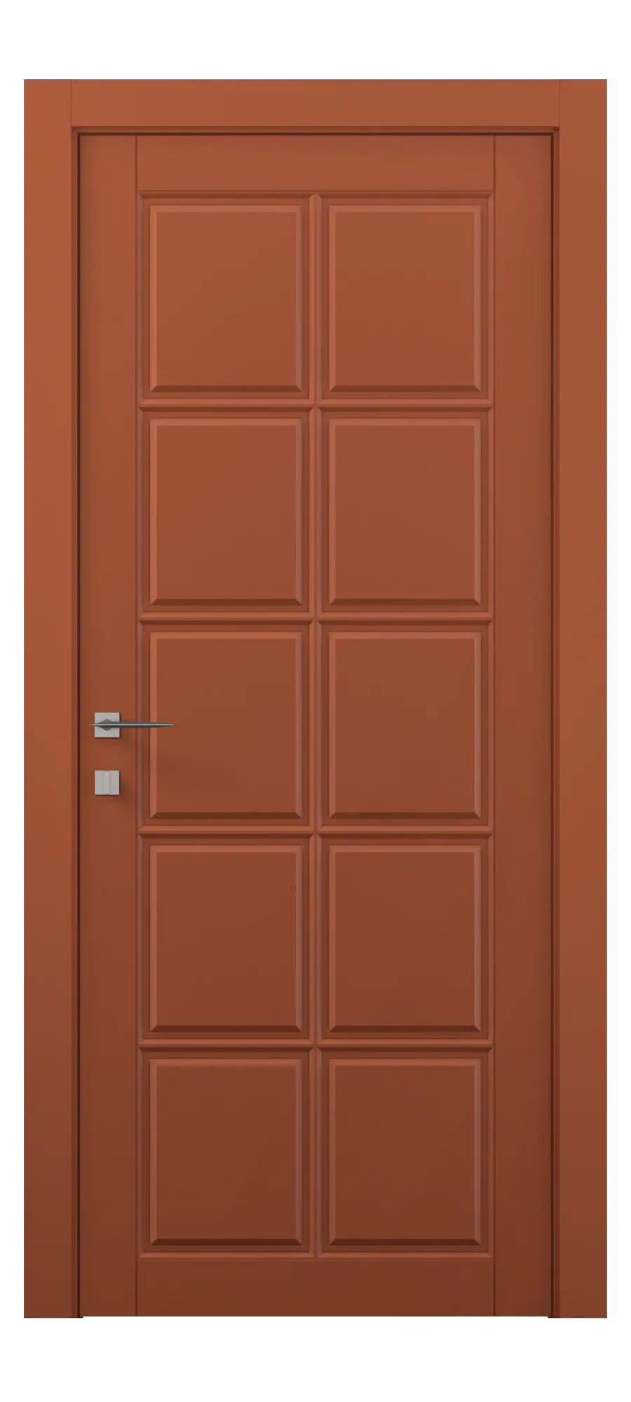  Interior door Oxford 4 soft terracotta (top)
