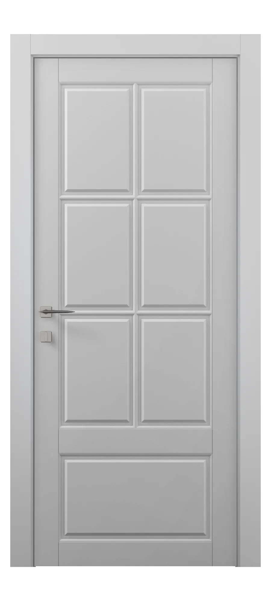  Interior door Oxford 6 ral 7047 (top)