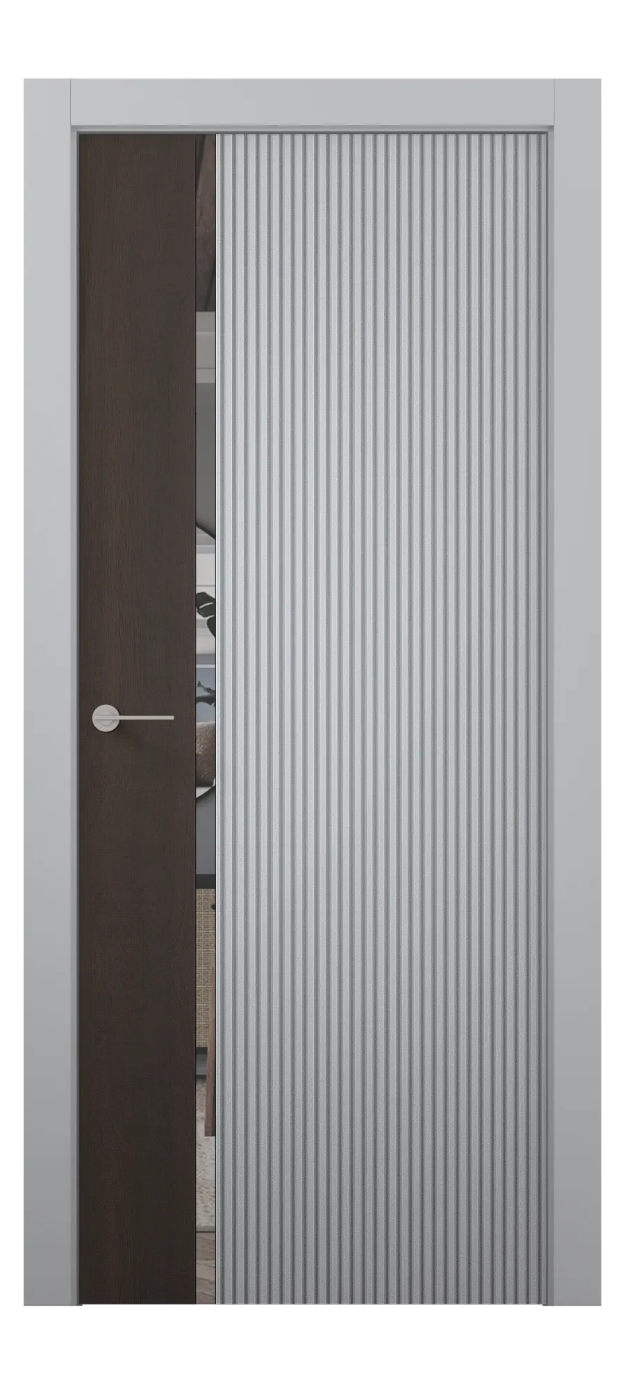 Interior door Perfectum 01 soft velvet grey
