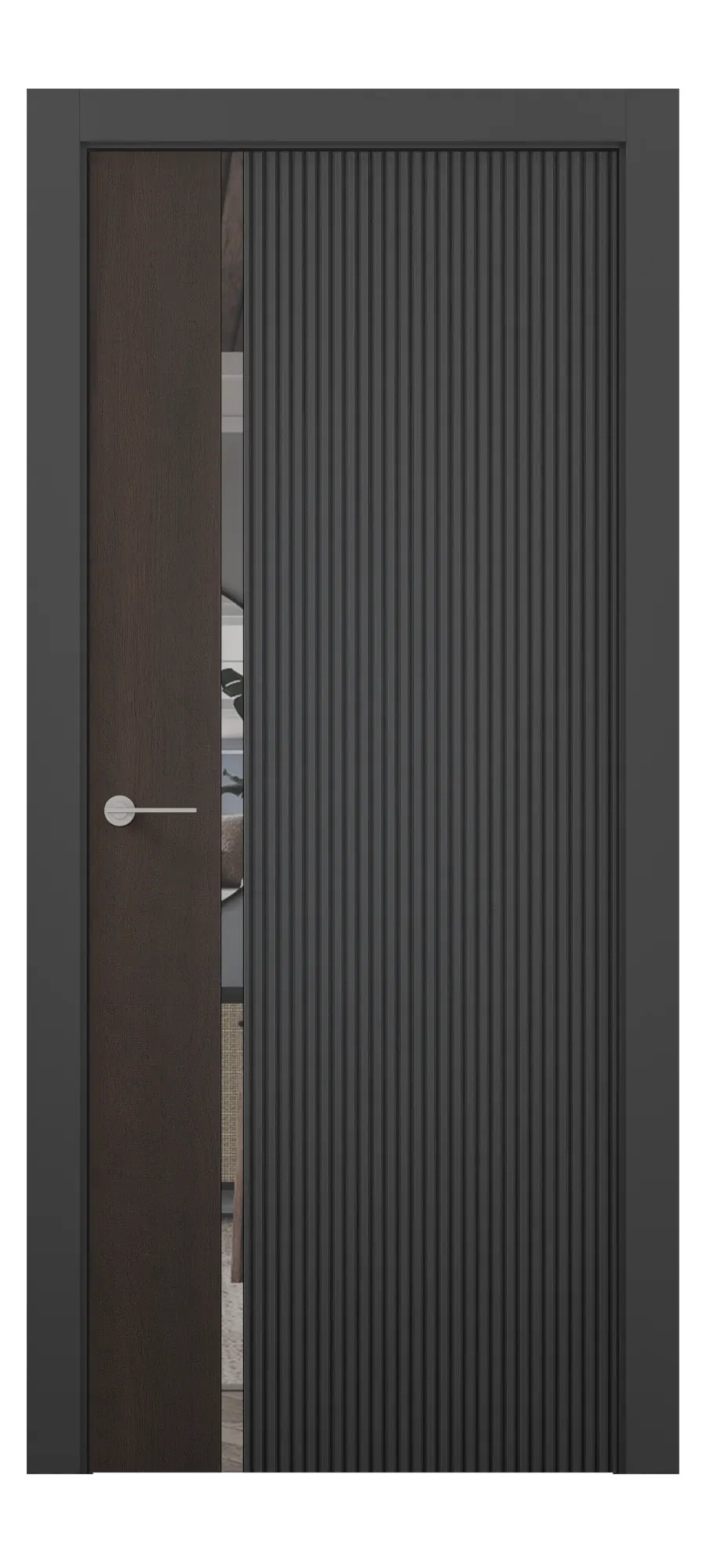  Interior door Perfectum 01 soft graphite (top)
