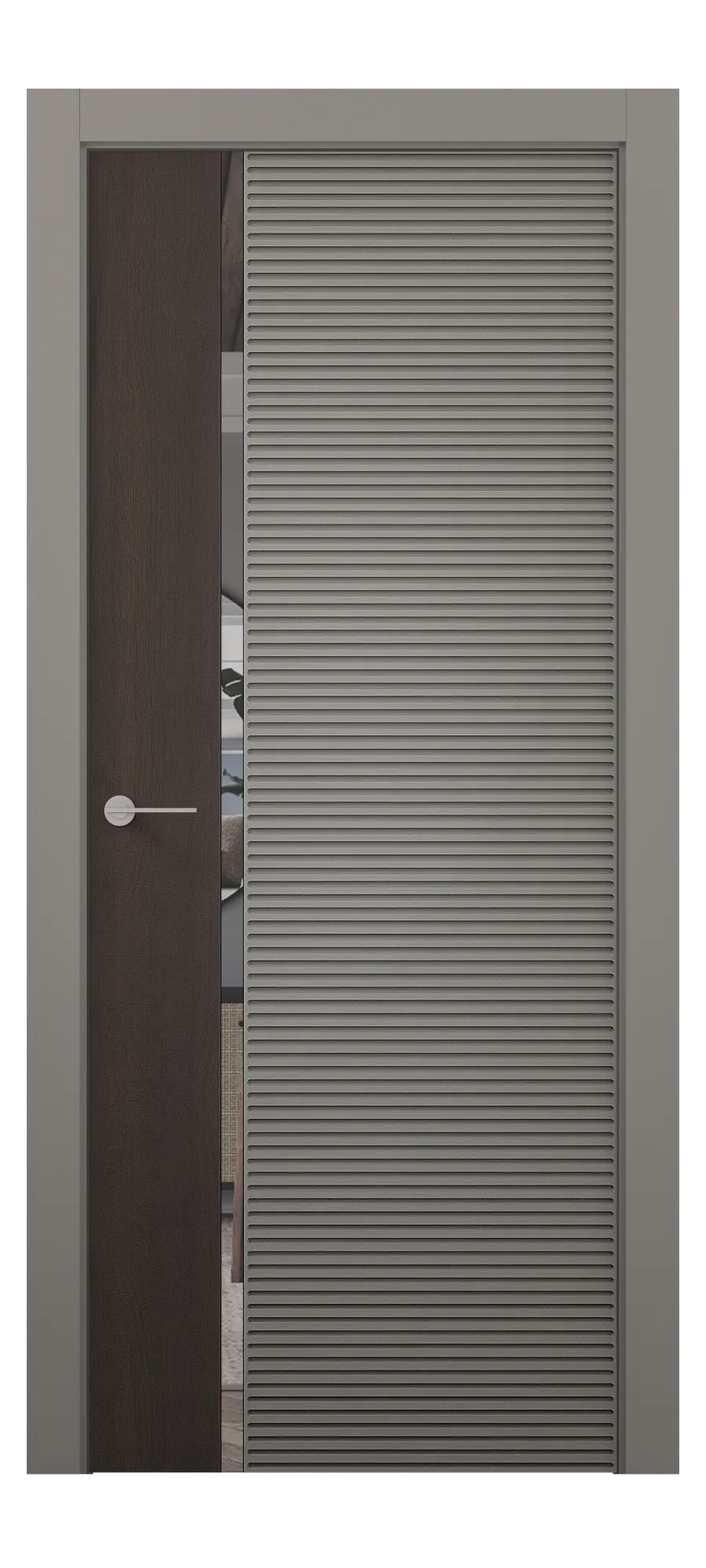 Interior door Perfectum 02 soft velvet cappuccino