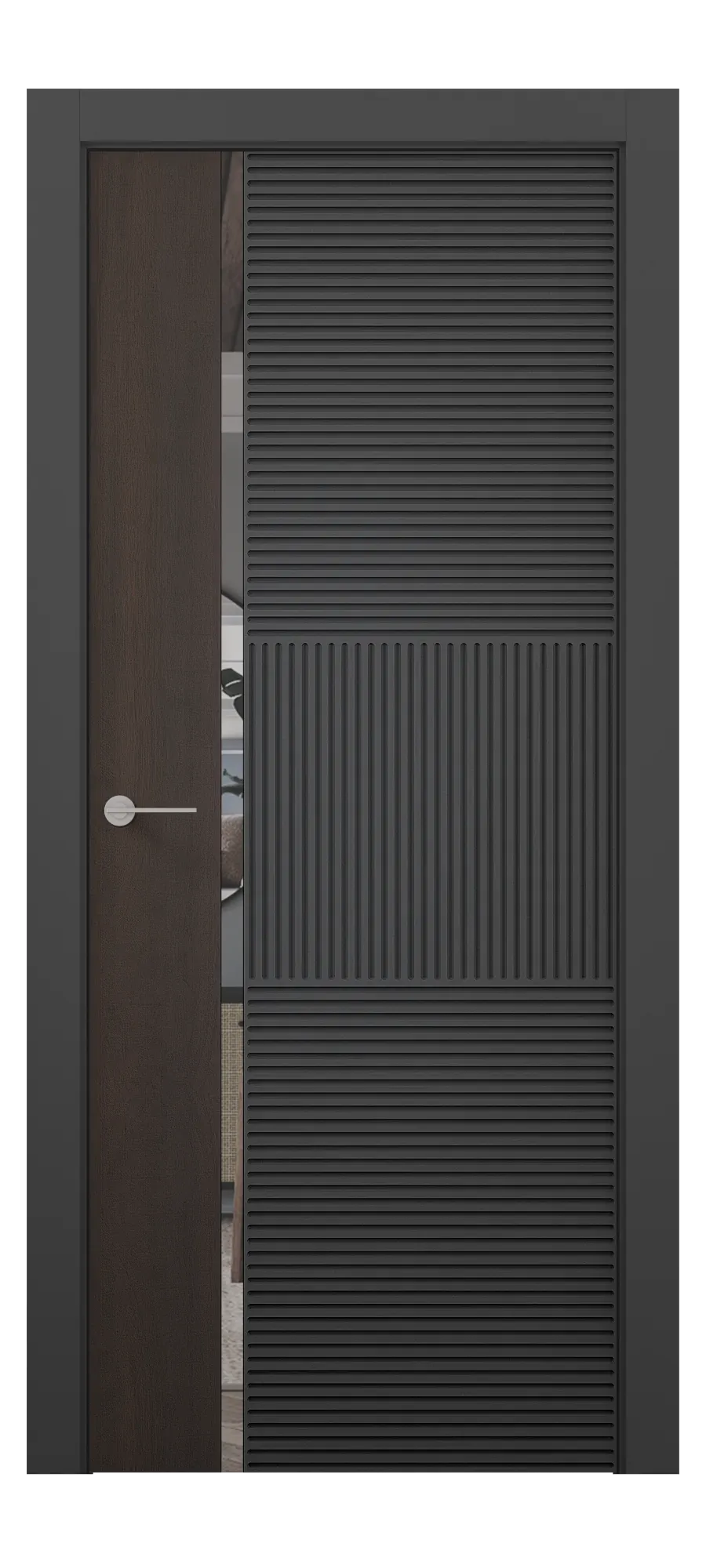 Interior door Perfectum 03 soft graphite
