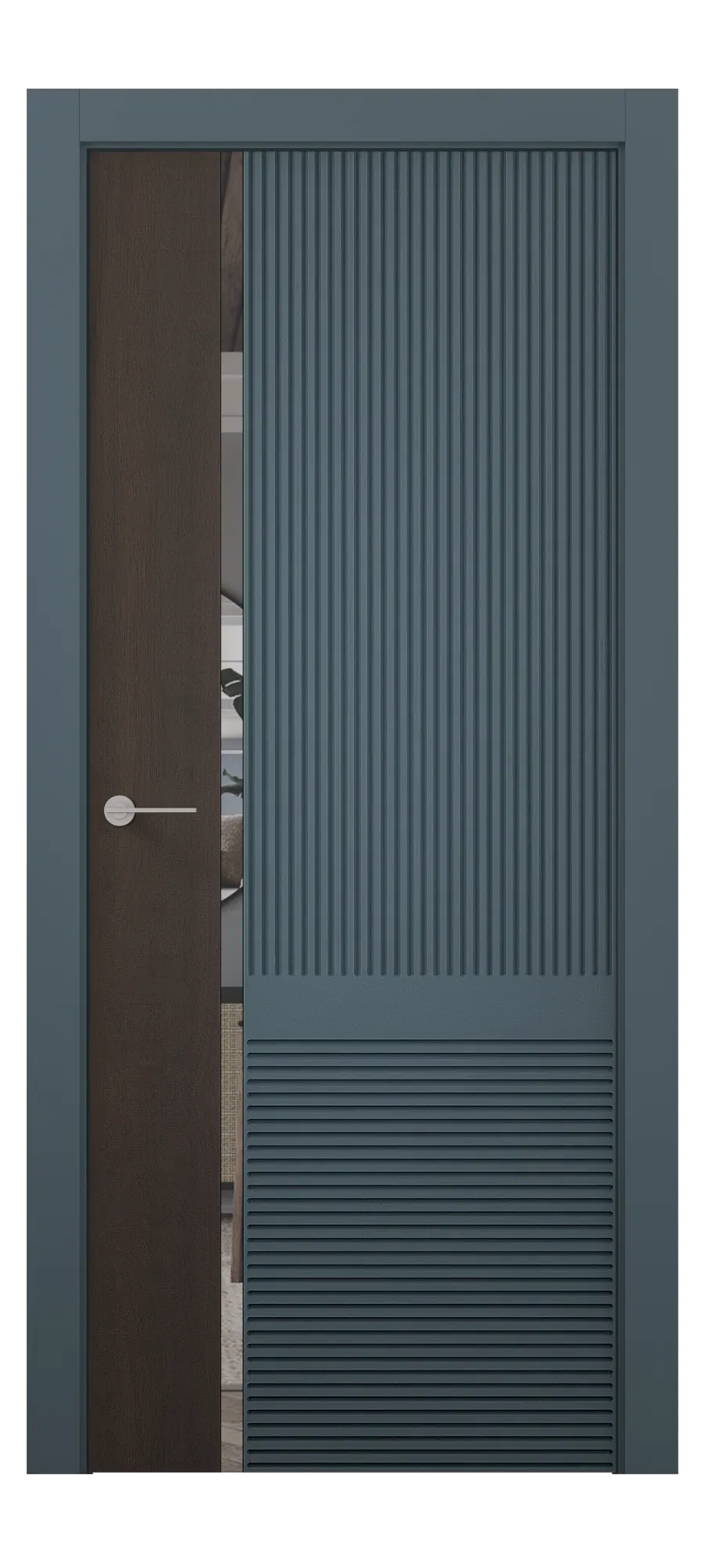 Interior door Perfectum 04 soft anthracite