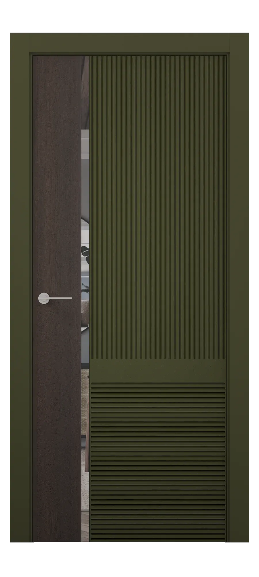 Interior door Perfectum 04 soft olive