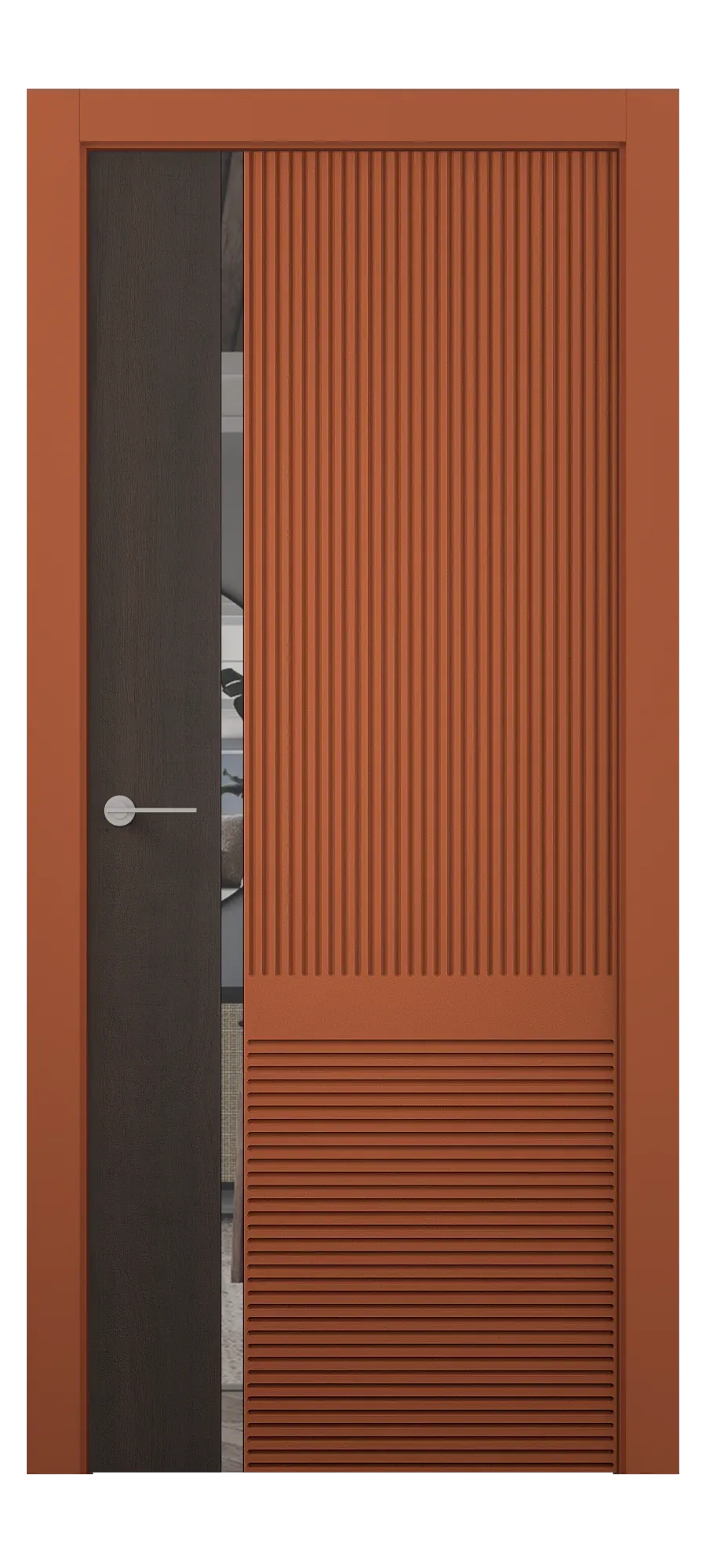 Interior door Perfectum 04 soft terracotta