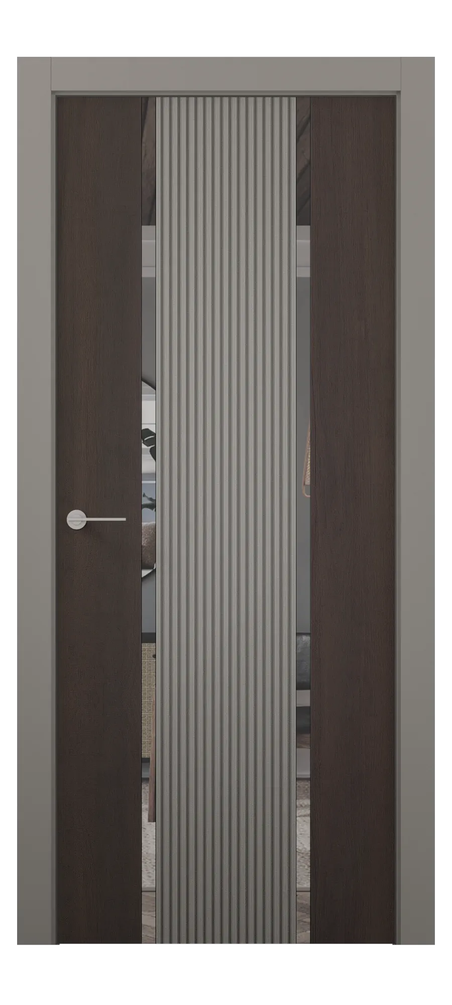  Interior door Perfectum 05 soft velvet cappuccino (top)