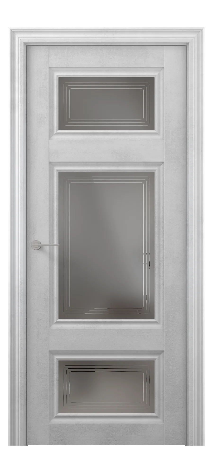  Interior door Q 010 white concrete (top)
