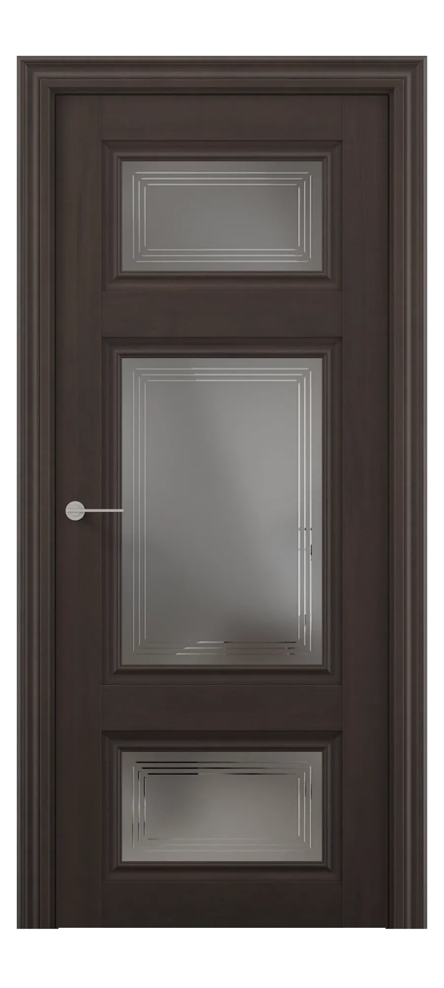 Interior door Q 010 marrone oak