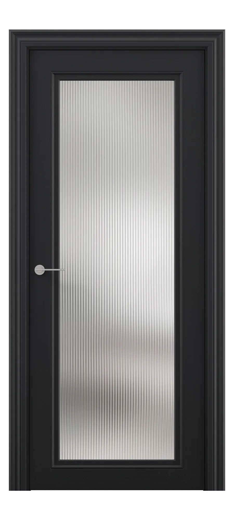 Interior door Renaissance 01 black shagreen