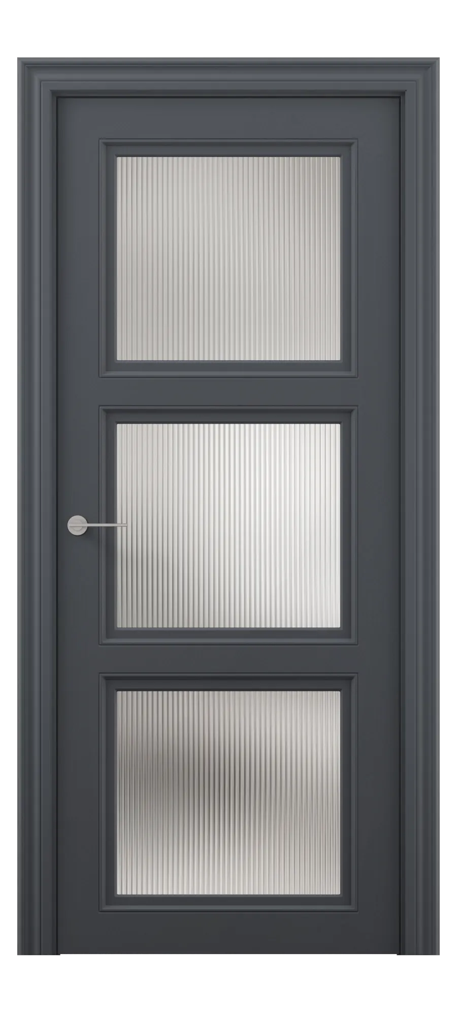  Бөлмеаралық есік Renaissance 04 ral 7024 (жоғарыдан)