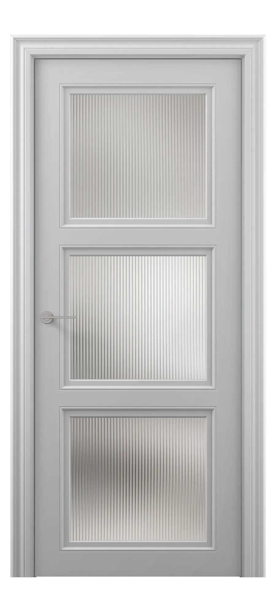  Бөлмеаралық есік Renaissance 04 ral 7047 (жоғарыдан)