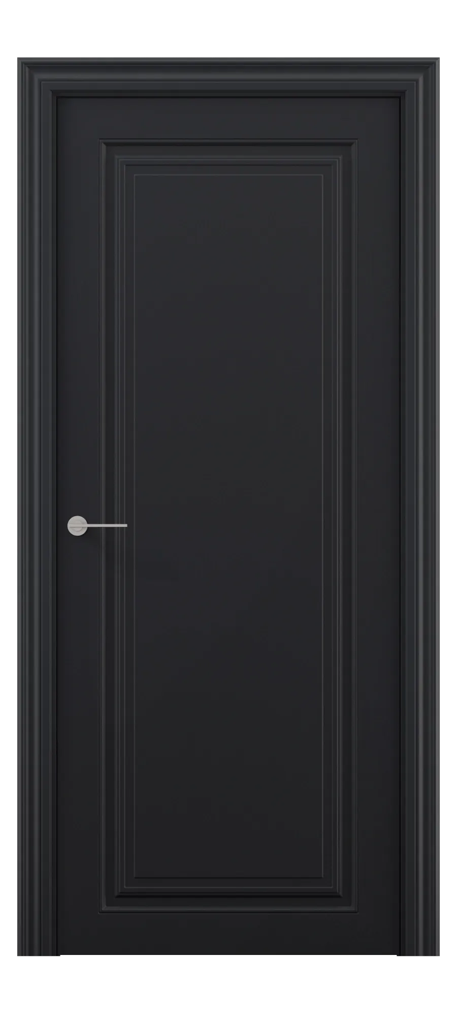  Interior door Renaissance 1 black shagreen (top)