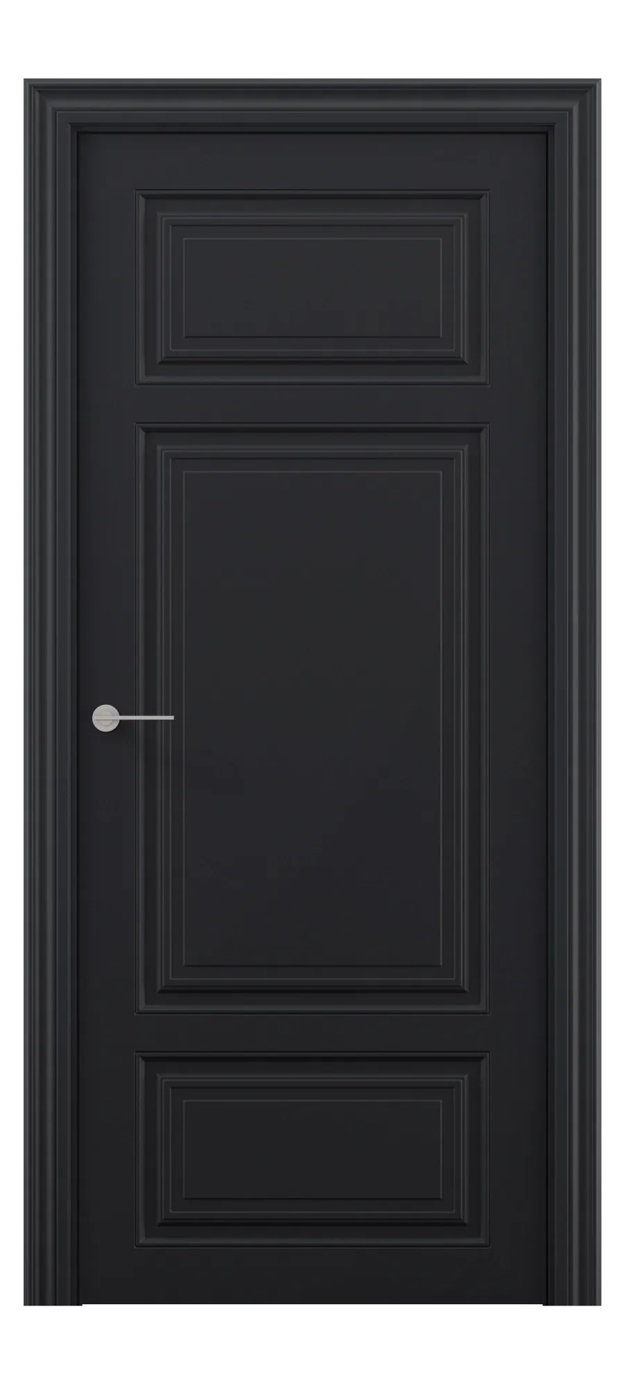  Interior door Renaissance 5 black shagreen (top)