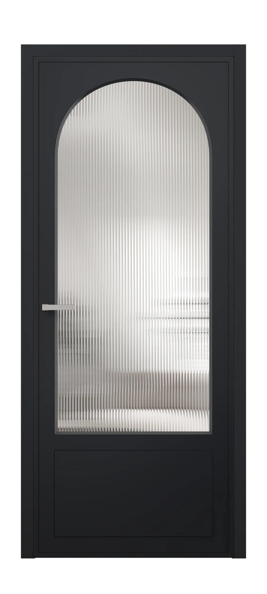  Interior door Rocco 02 black shagreen (top)