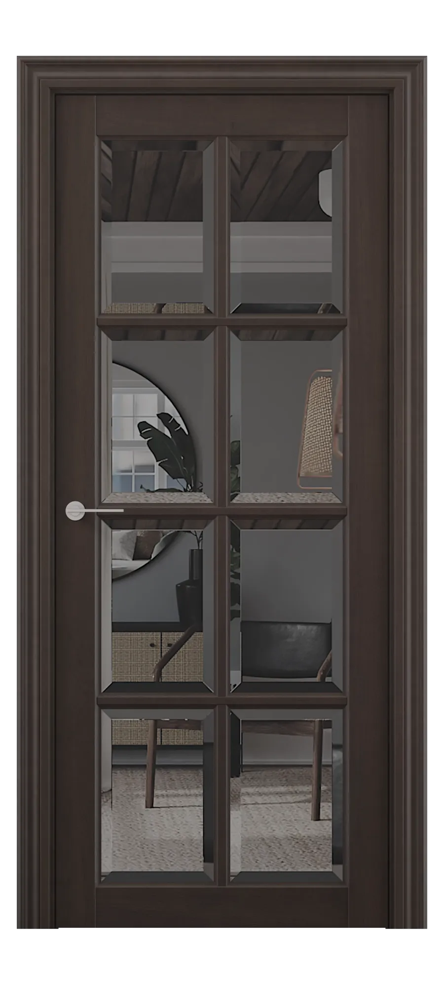 Interior door S 018 marrone oak