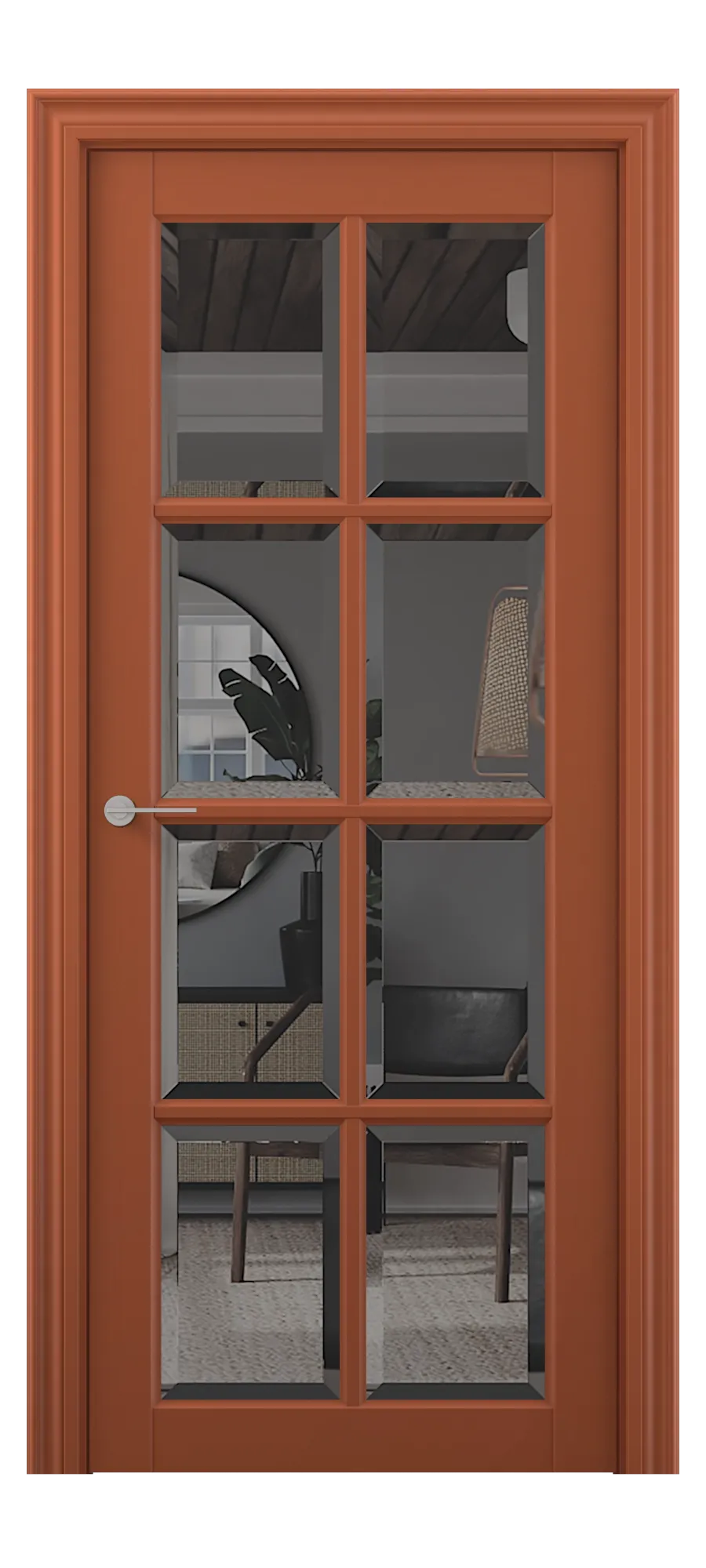 Interior door S 018 soft terracotta