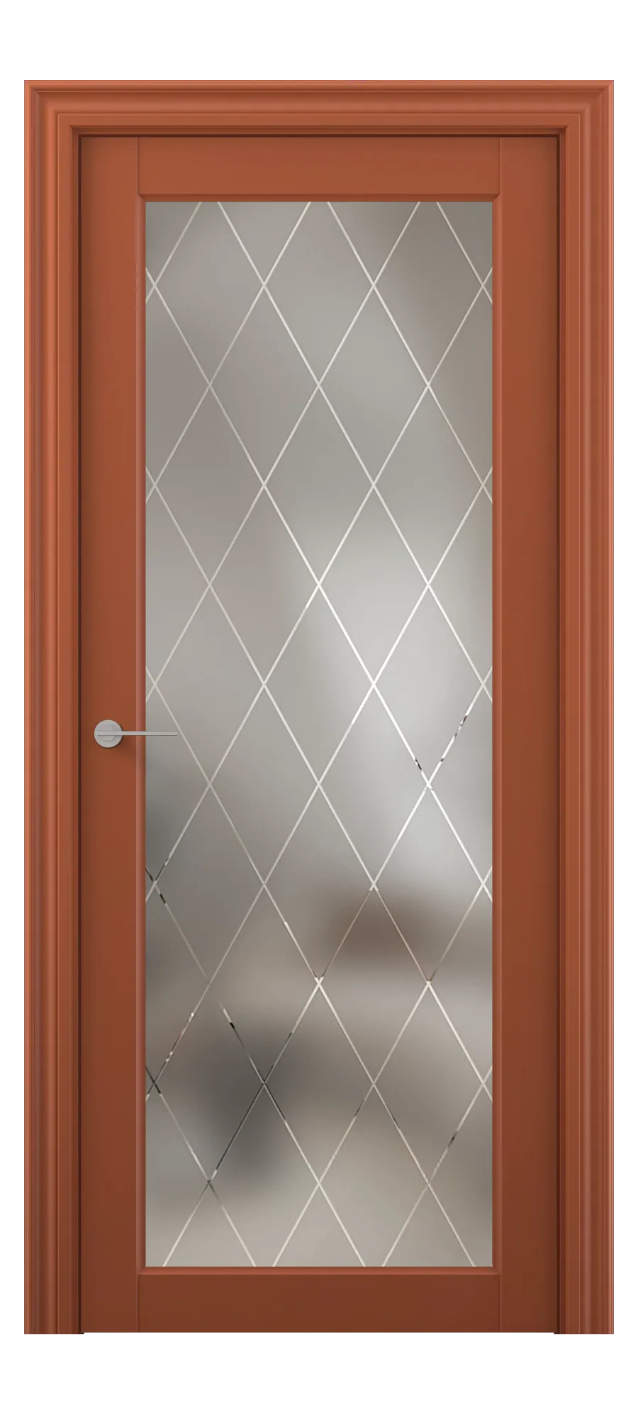 Interior door S 02 soft terracotta