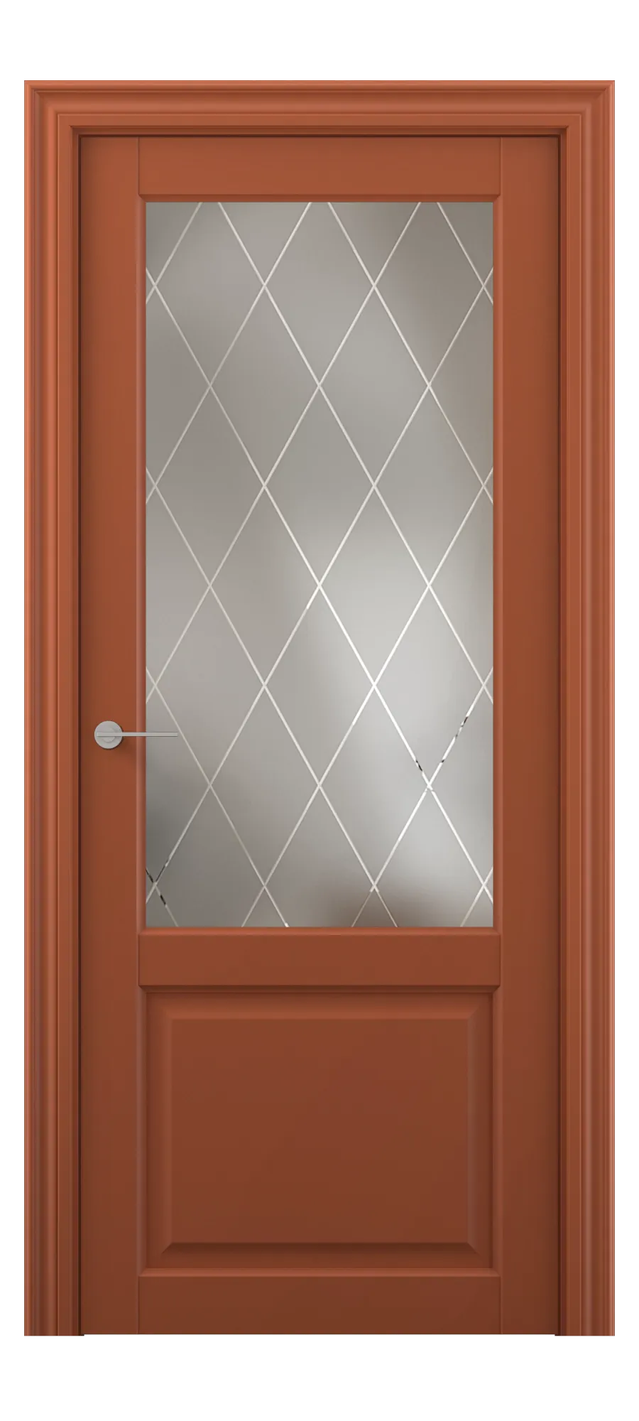 Interior door S 04 soft terracotta