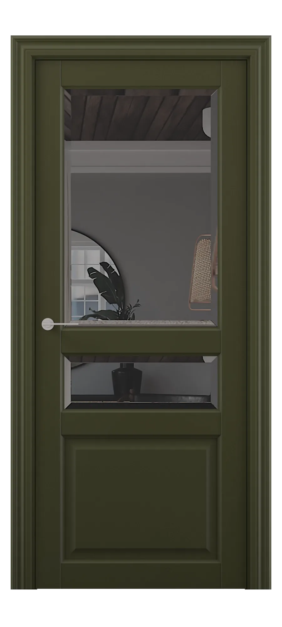 Interior door S 07 soft olive