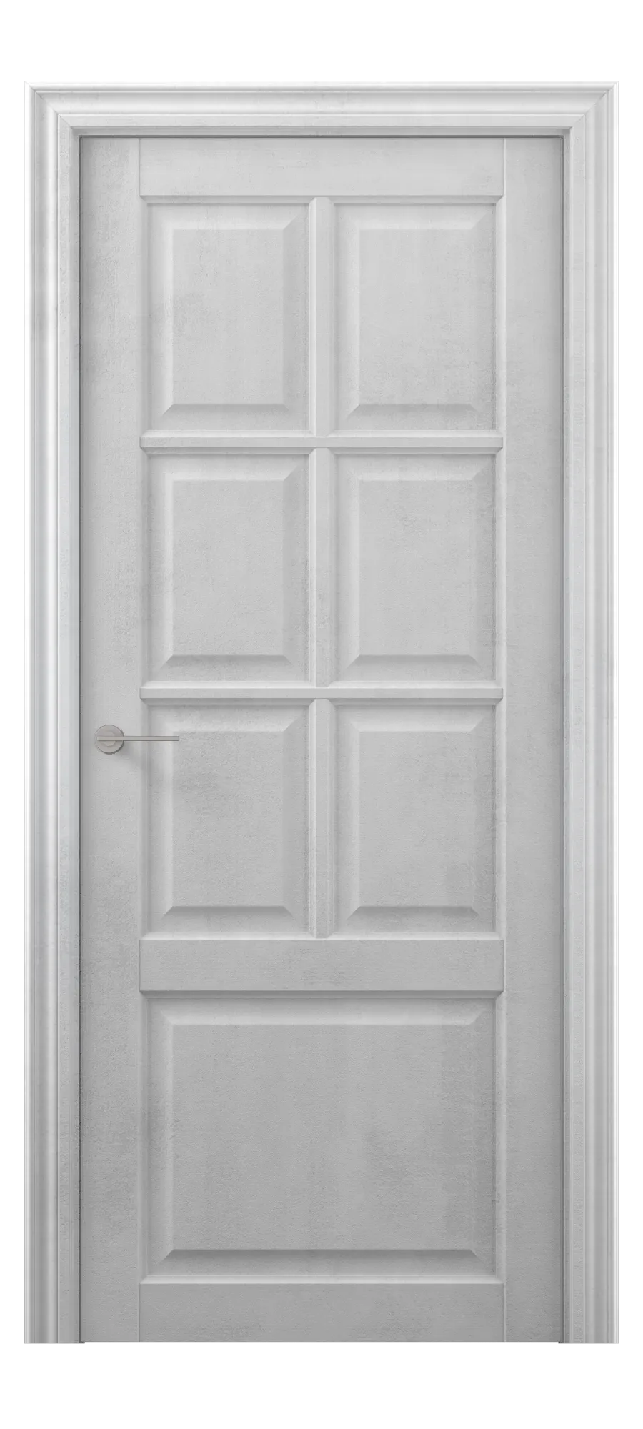 Interior door S 23 white concrete