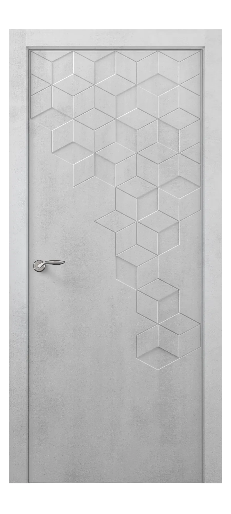  Interior door Sota white concrete (top)
