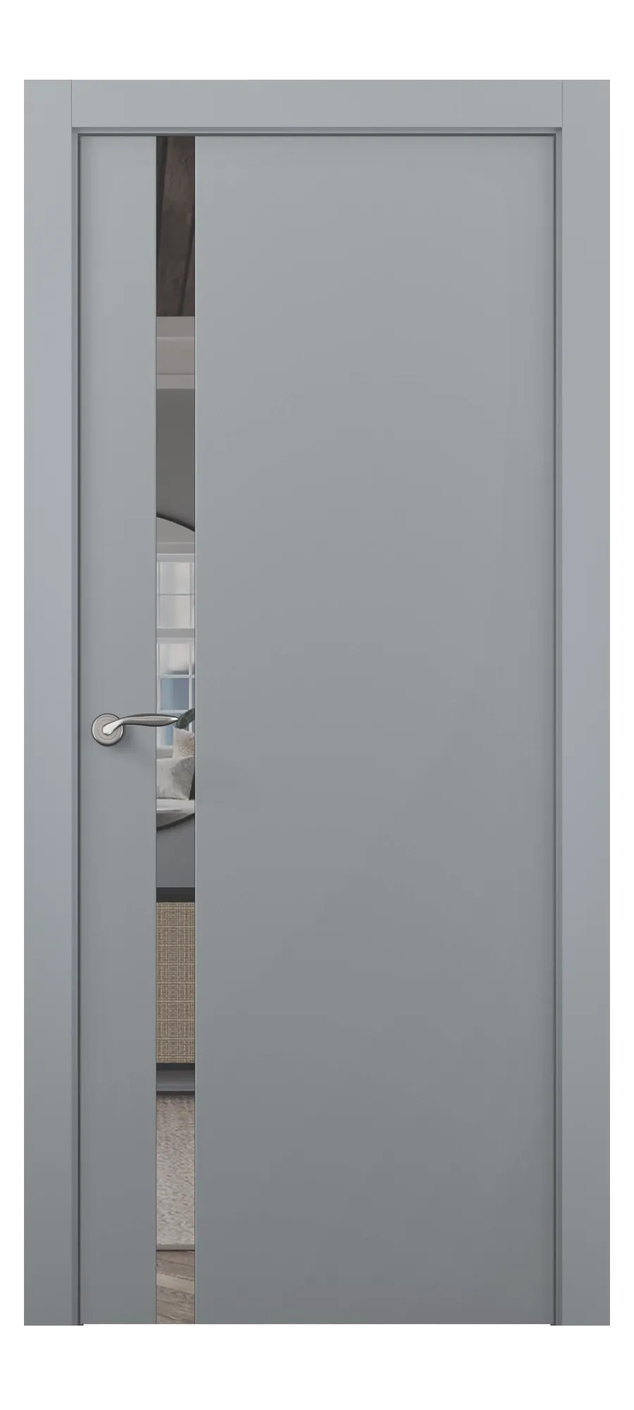  Бөлмеаралық есік Stella ral 7040 (жоғарыдан)