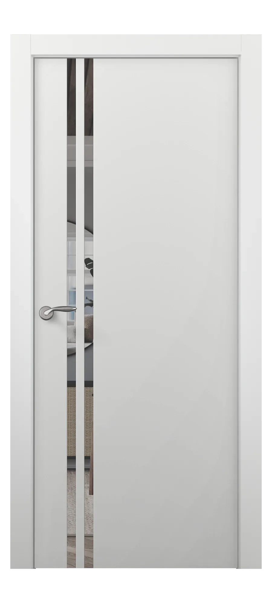 Бөлмеаралық есік Stella 2 ral 9003