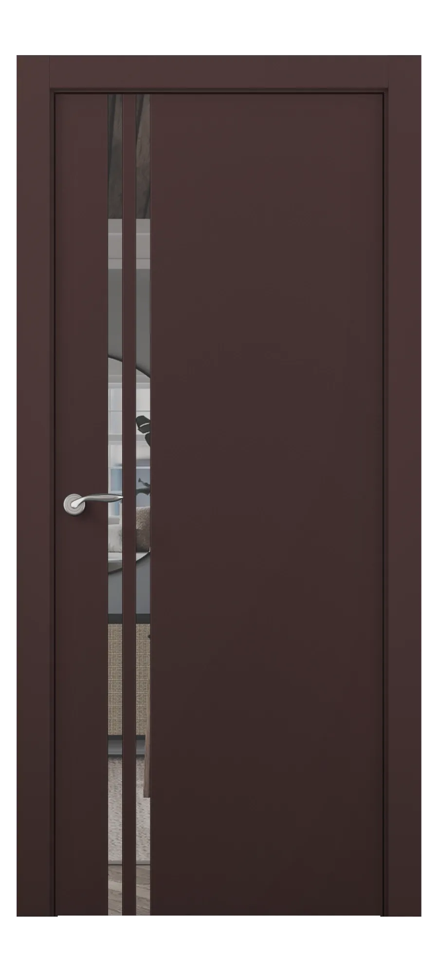 Interior door Stella 2 soft bordeaux