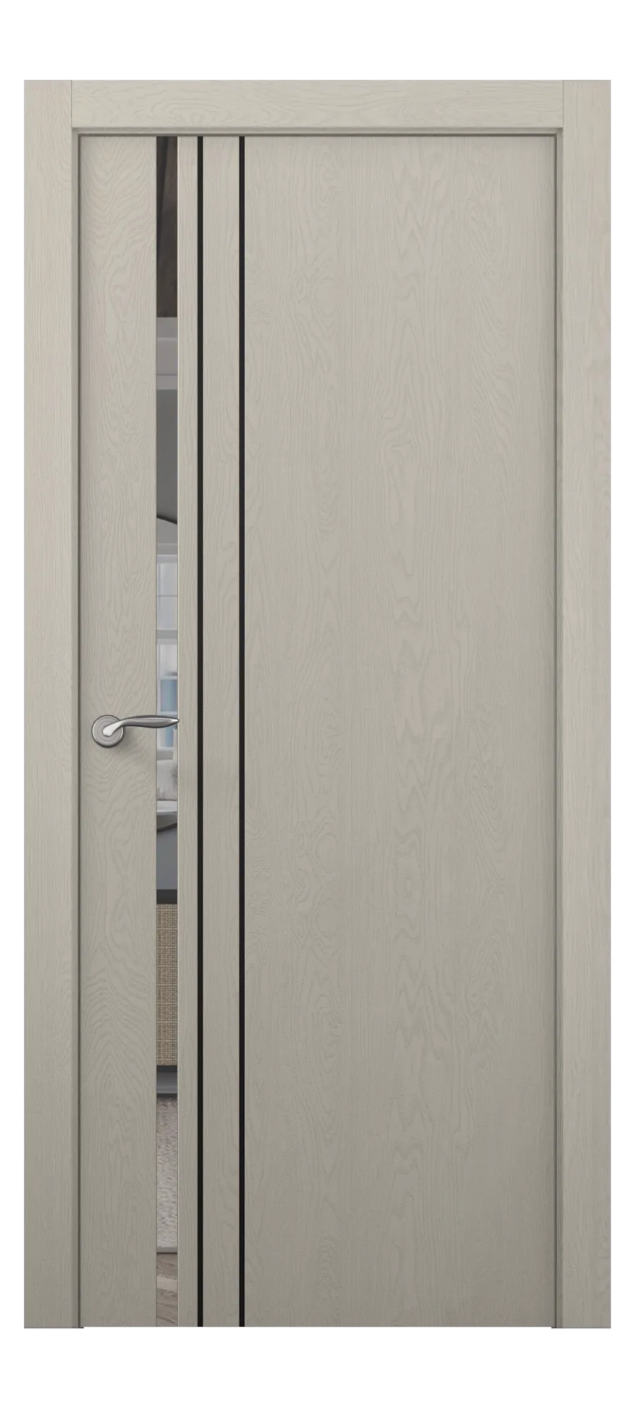 Interior door Stella 4 soft wood cream