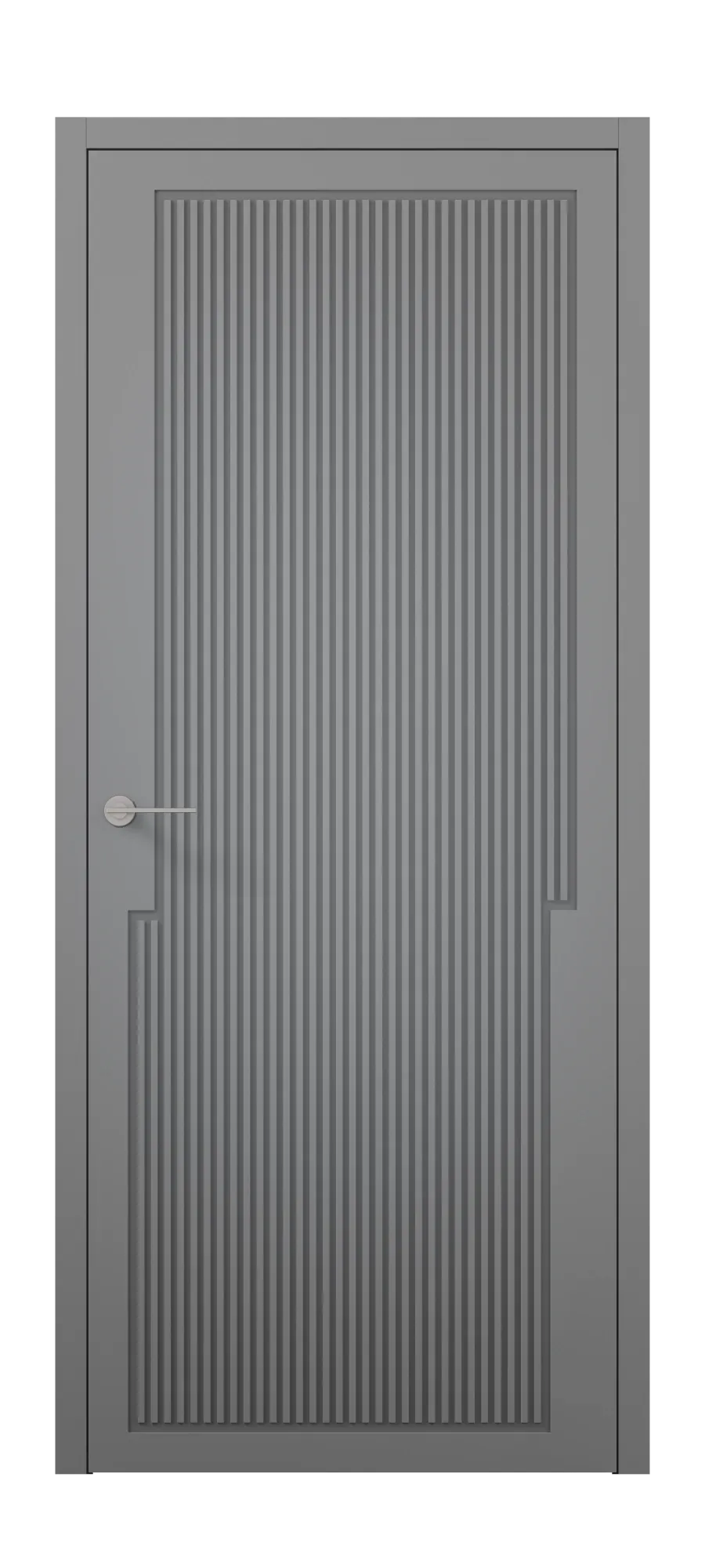 Бөлмеаралық есік Terra 4 ral 7037 (жоғарыдан)