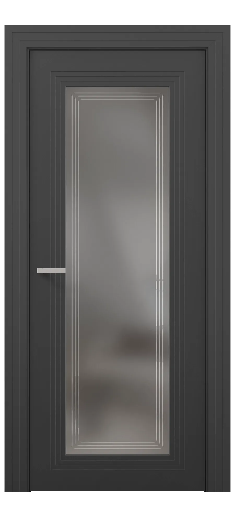 Interior door Trio 01 soft graphite