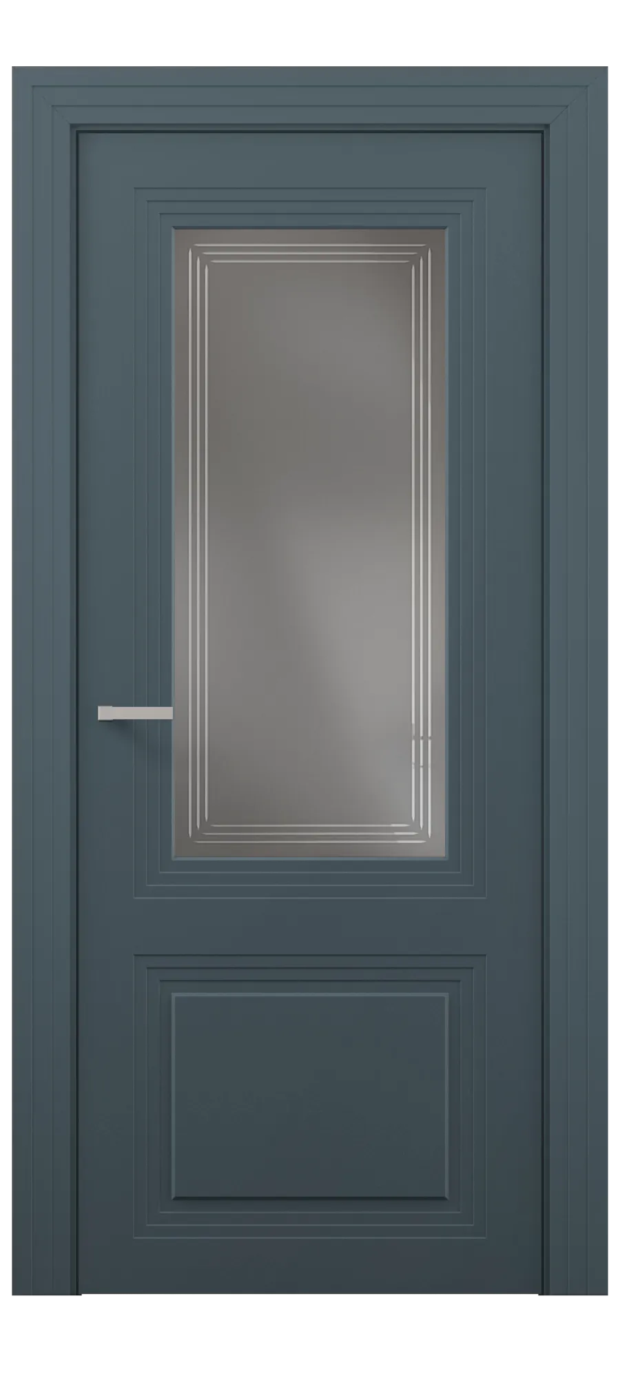 Interior door Trio 02 soft anthracite