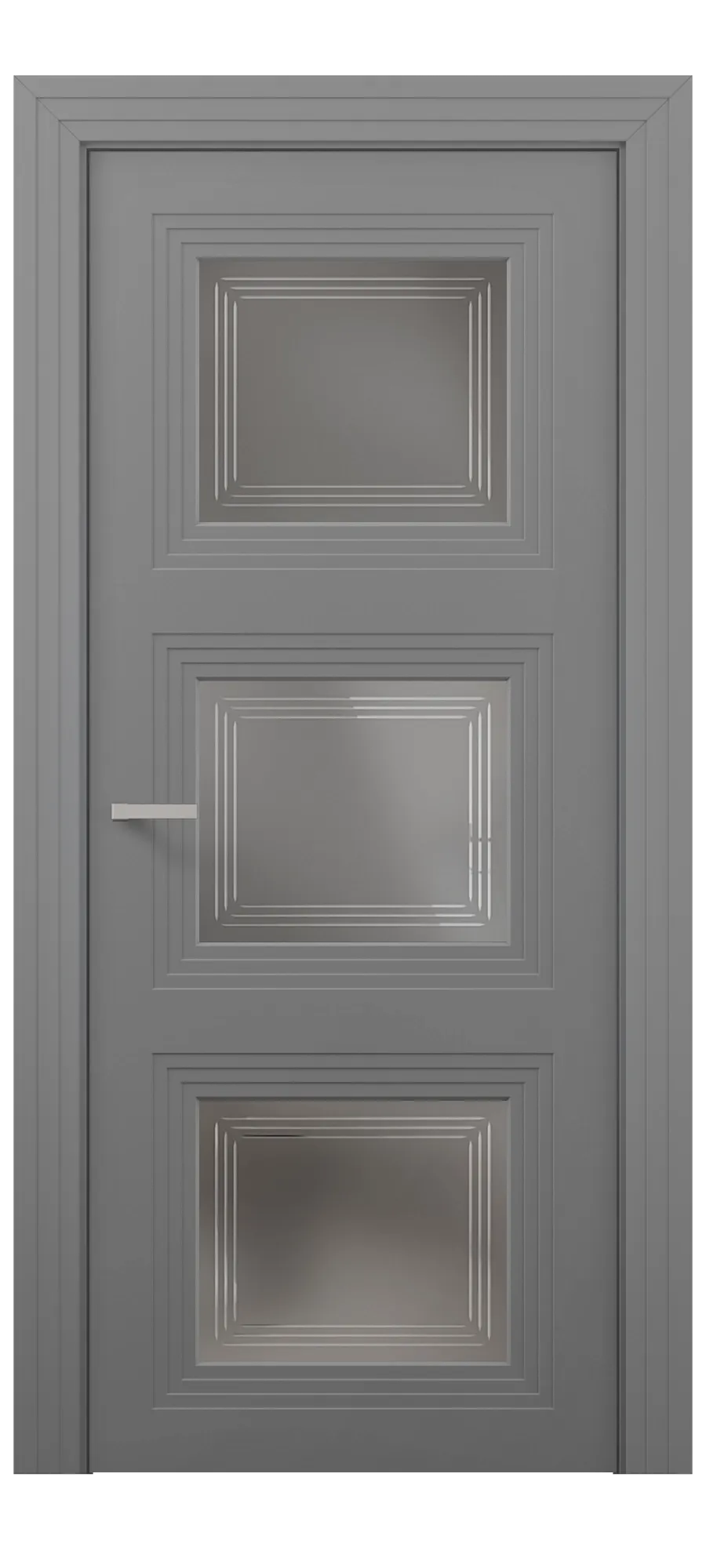  Interior door Trio 04 ral 7037 (top)