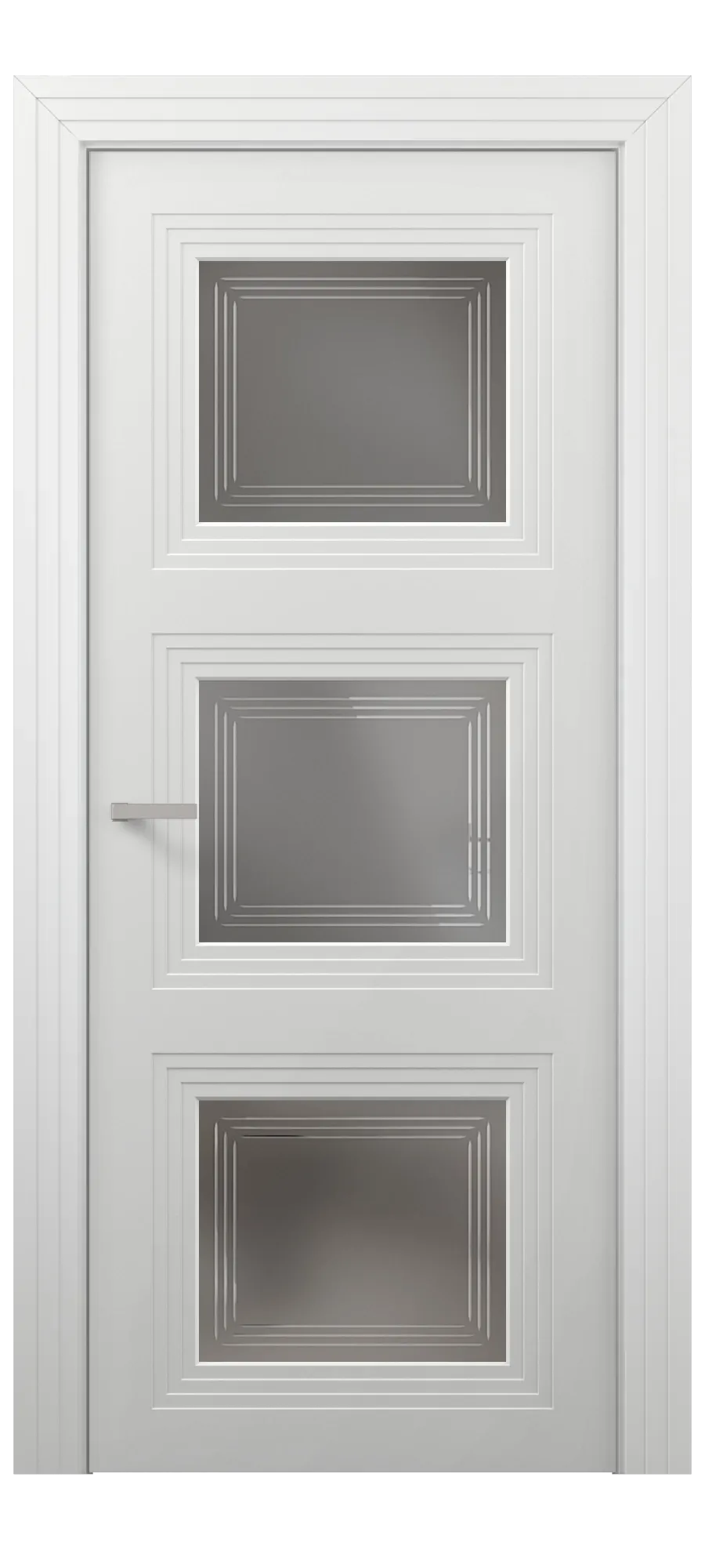 Бөлмеаралық есік Trio 04 ral 9003
