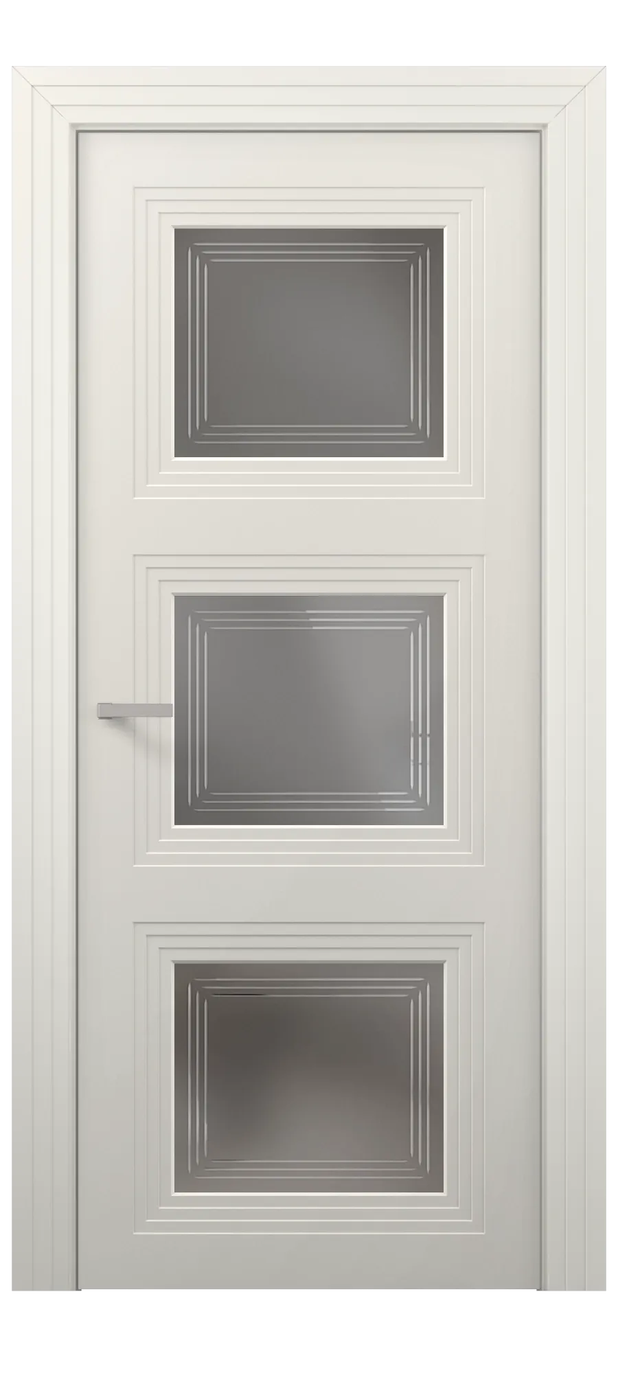  Бөлмеаралық есік Trio 04 ral 9010 (жоғарыдан)