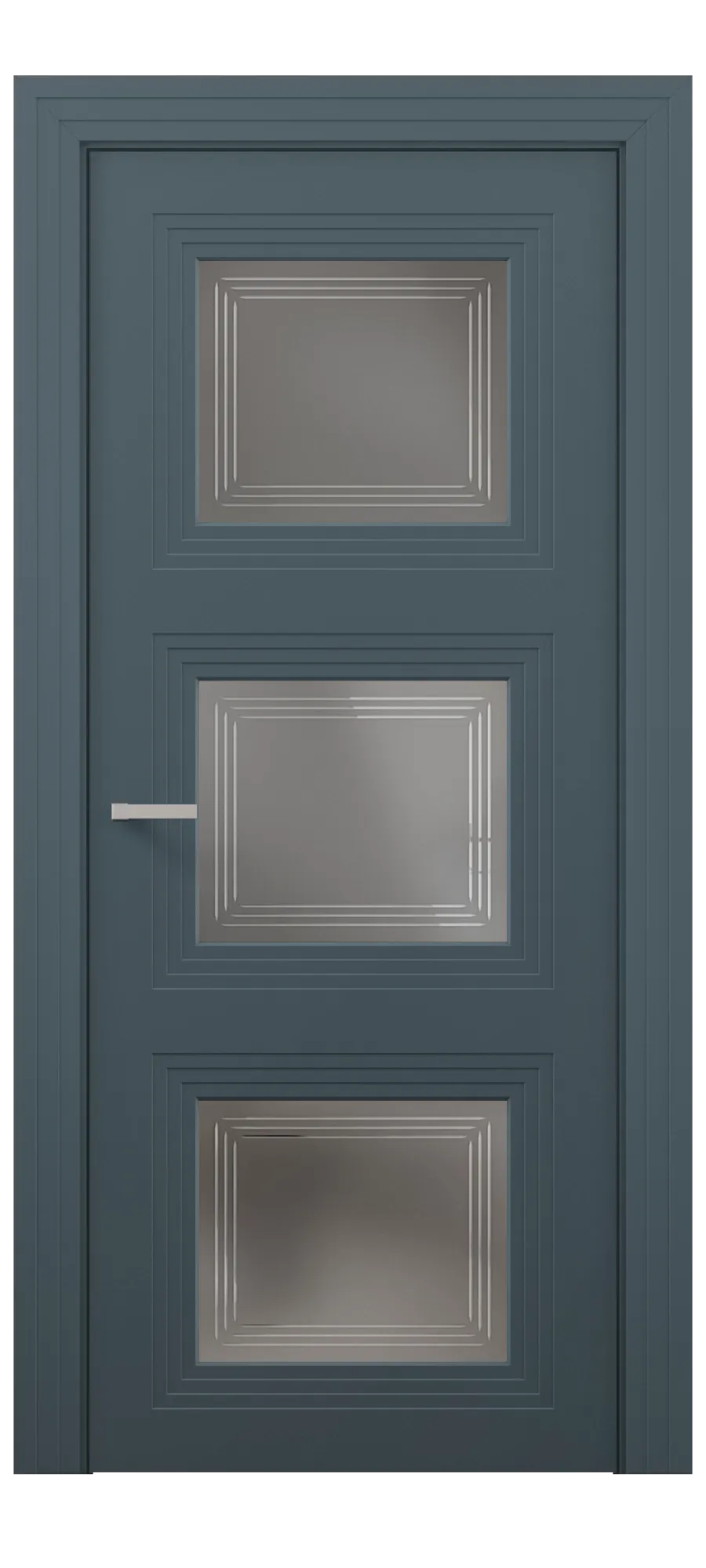 Interior door Trio 04 soft anthracite