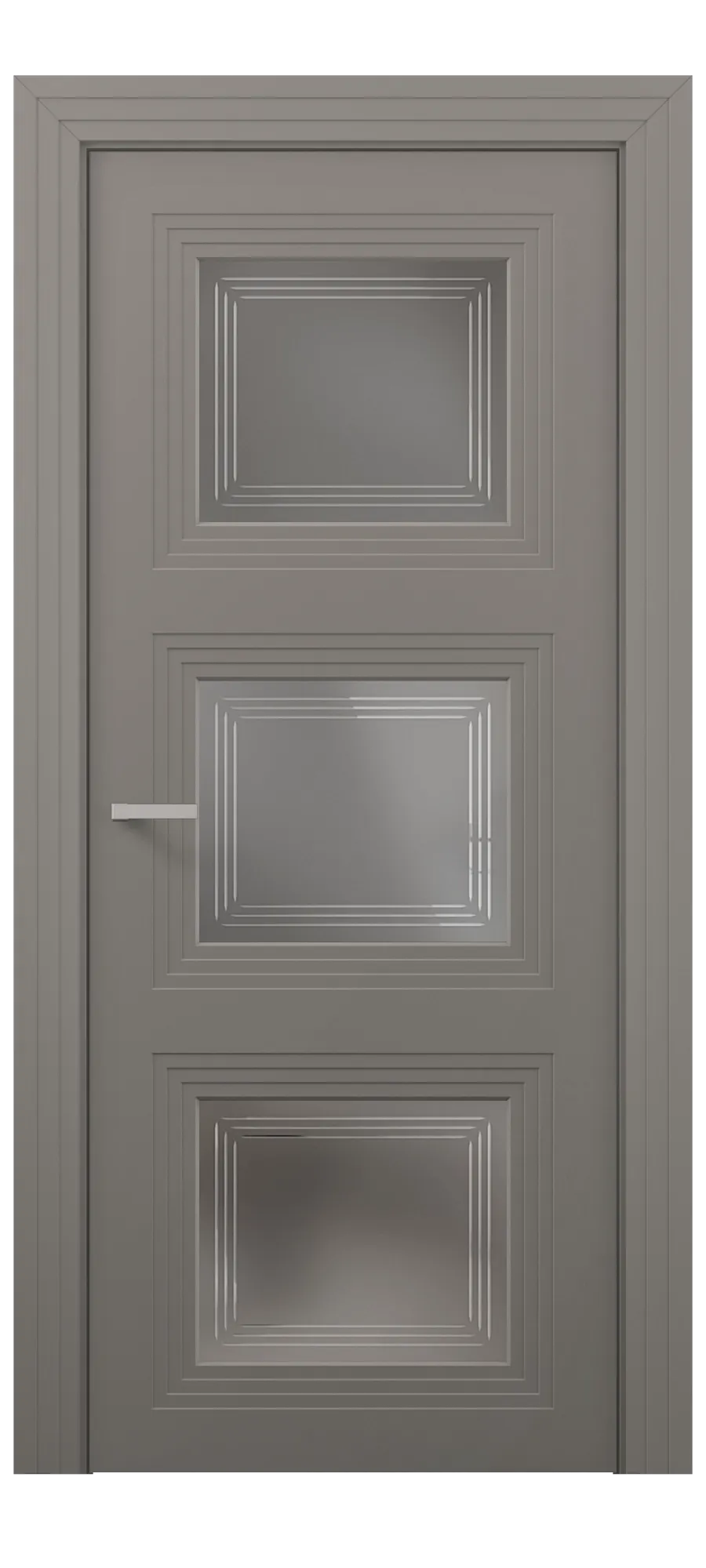  Interior door Trio 04 soft velvet cappuccino (top)