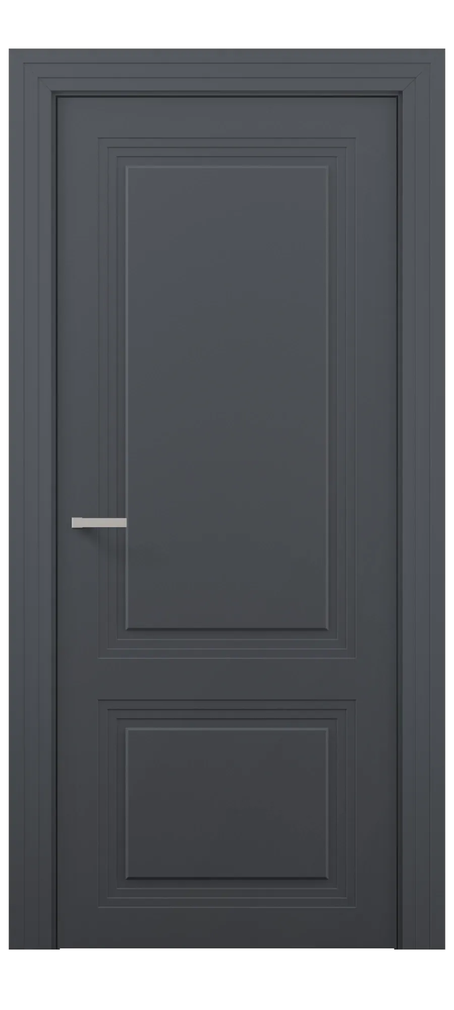 Межкомнатная дверь Trio 2 ral 7024