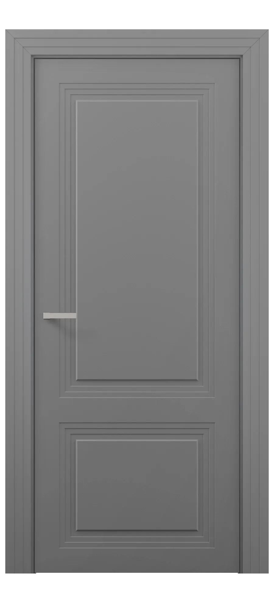  Бөлмеаралық есік Trio 2 ral 7037 (жоғарыдан)