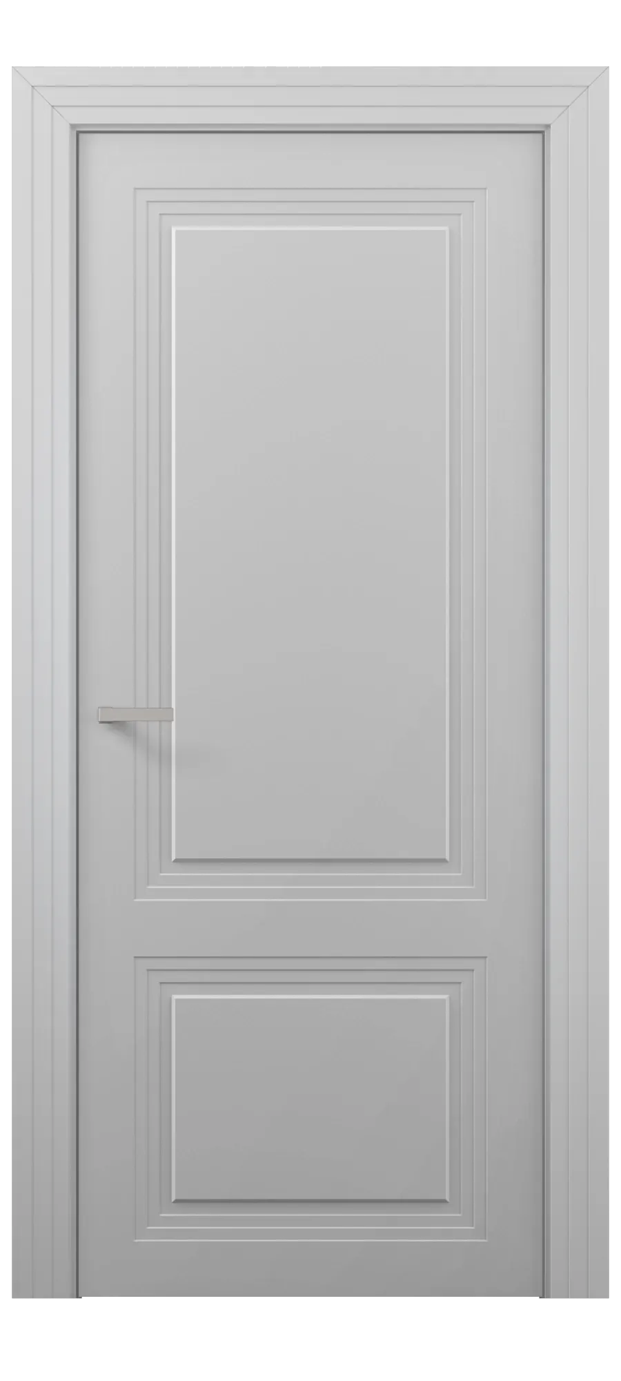  Бөлмеаралық есік Trio 2 ral 7047 (жоғарыдан)