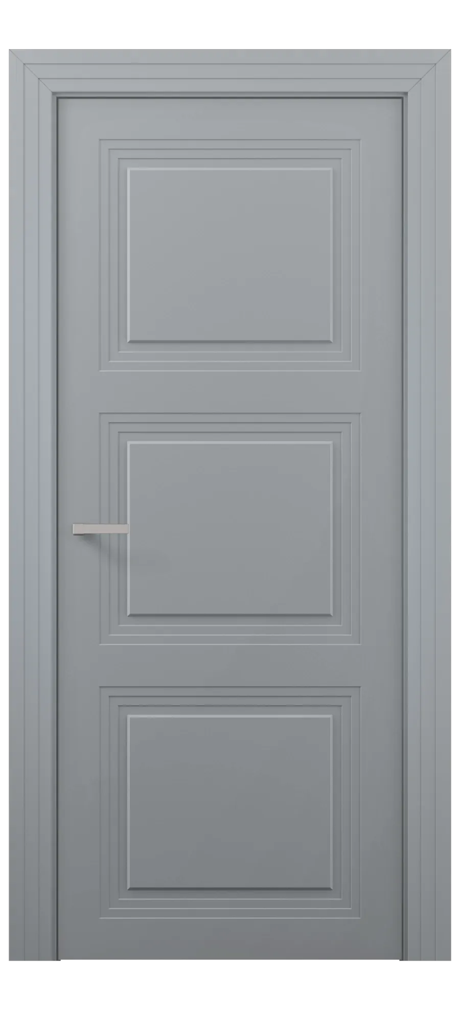  Бөлмеаралық есік Trio 4 ral 7040 (жоғарыдан)