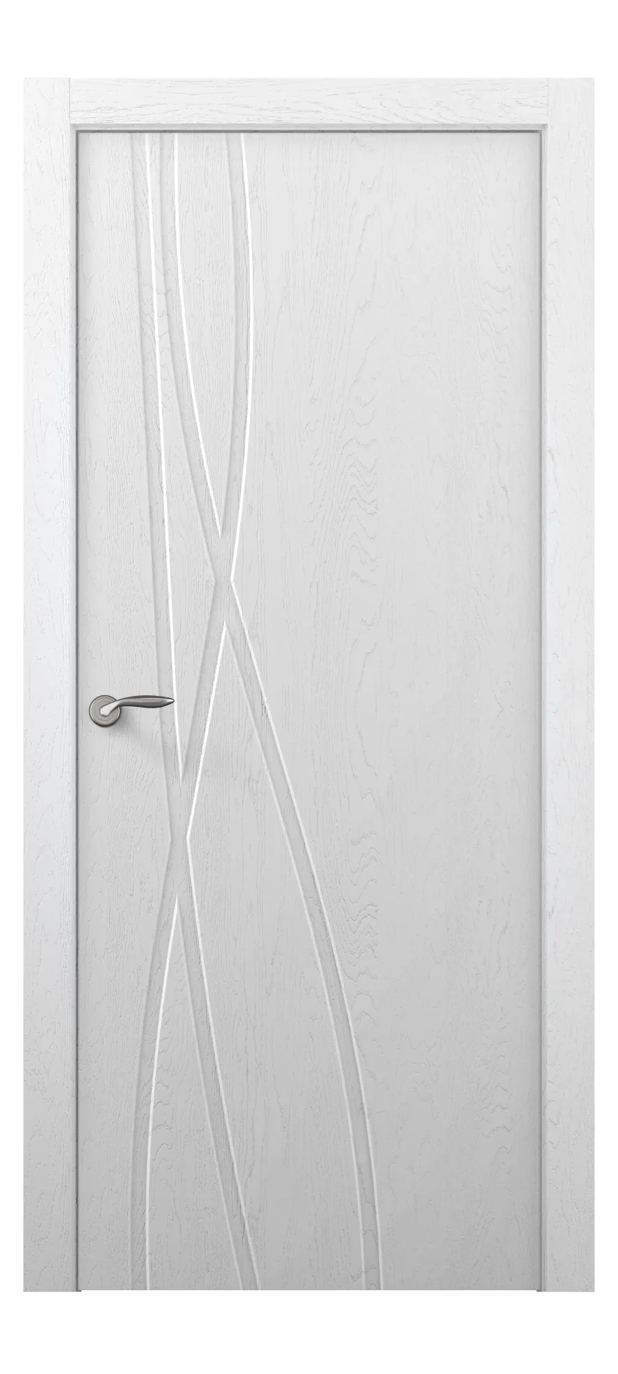 Interior door Twist white acacia