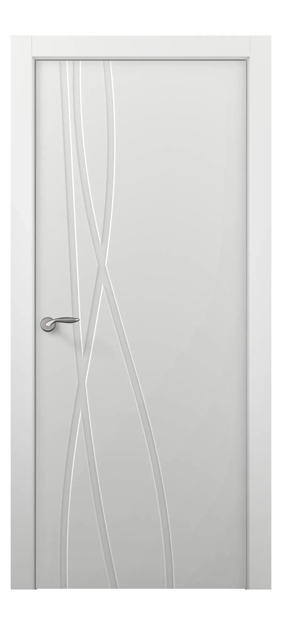 Межкомнатная дверь Twist ral 9003