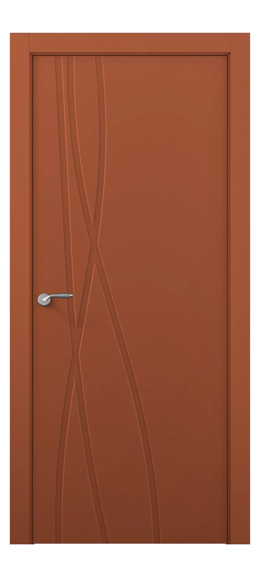  Interior door Twist soft terracotta (top)