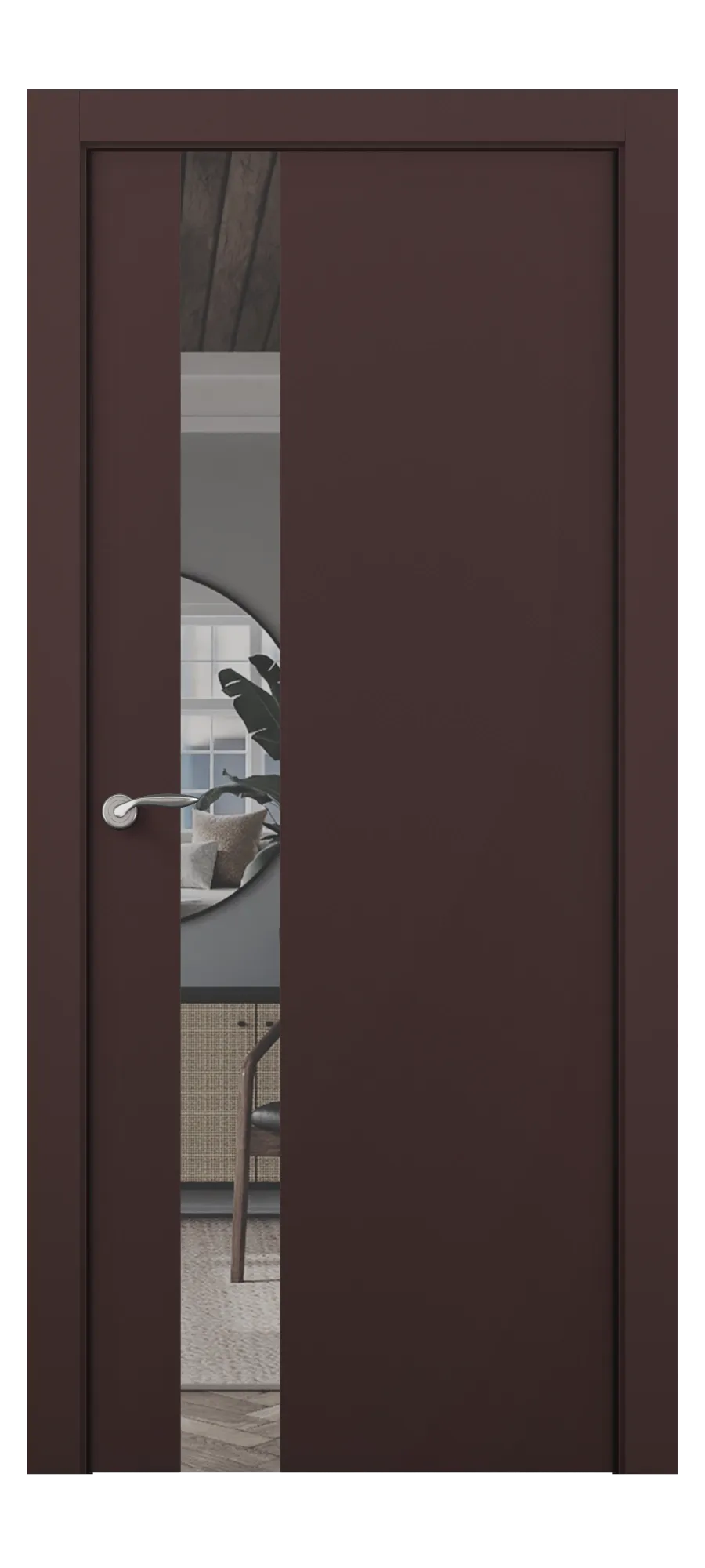 Interior door Ultra 010 soft bordeaux