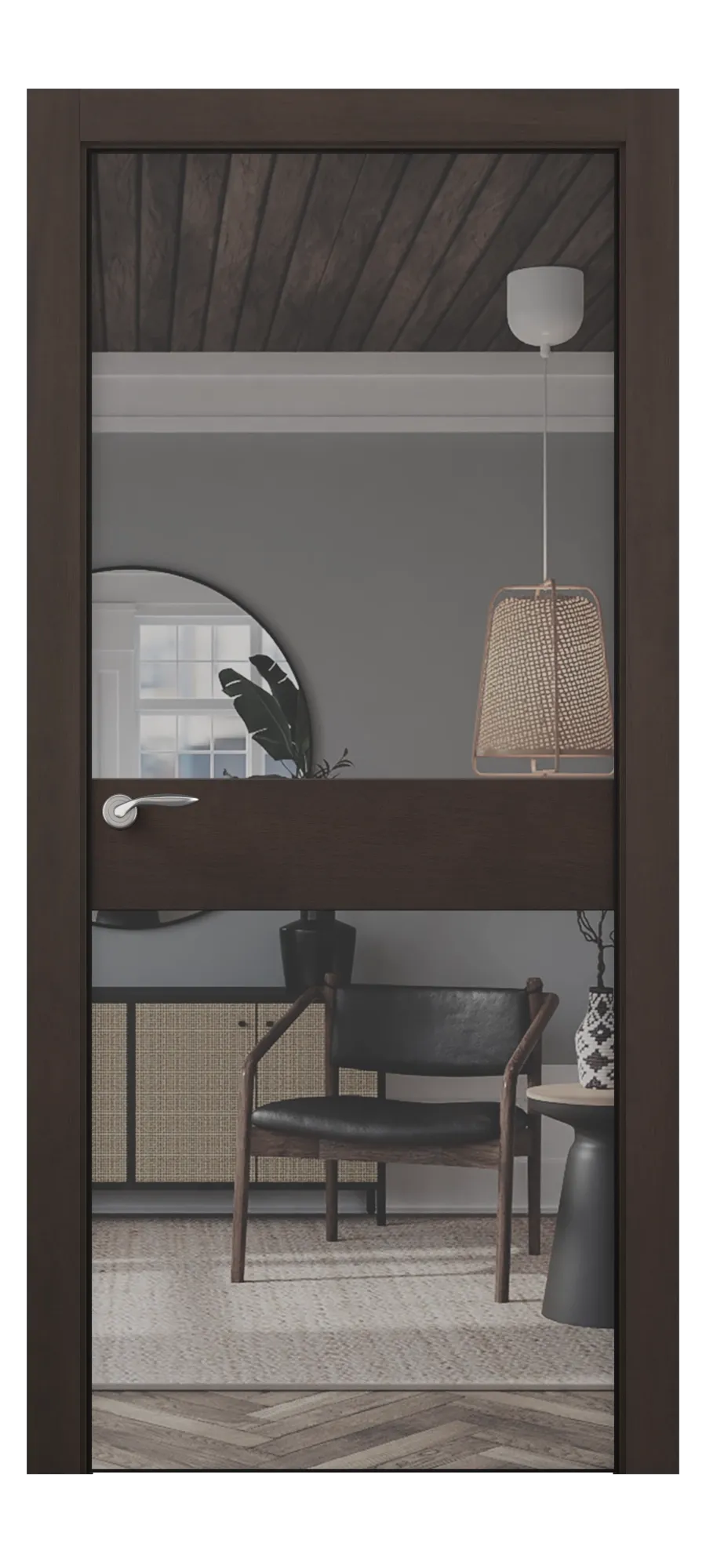 Interior door Ultra 018 marrone oak