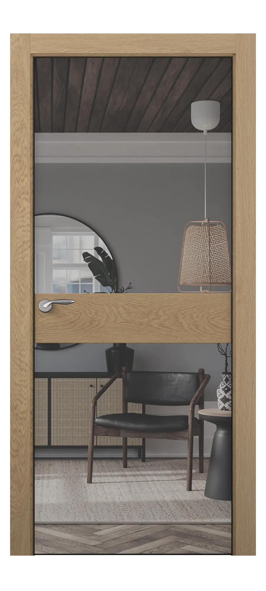 Interior door Ultra 018 honey country veneer